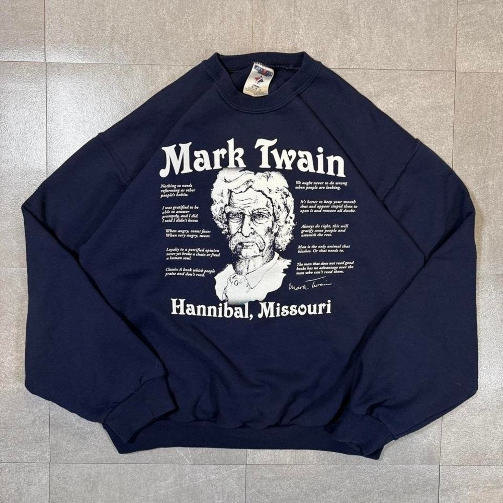 Mark Twain Crewneck Sweatshirt